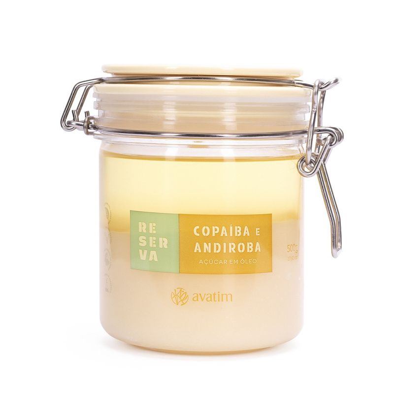 Açúcar em Óleo Copaíba & Andiroba 500g