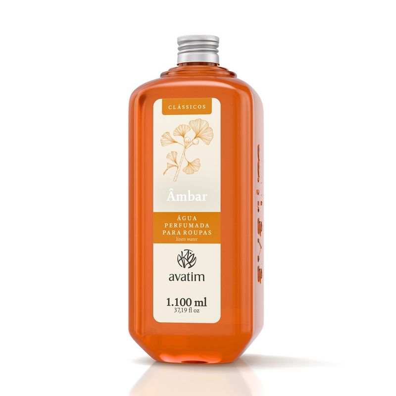 Água Perfumada para Roupas Âmbar 1100ml