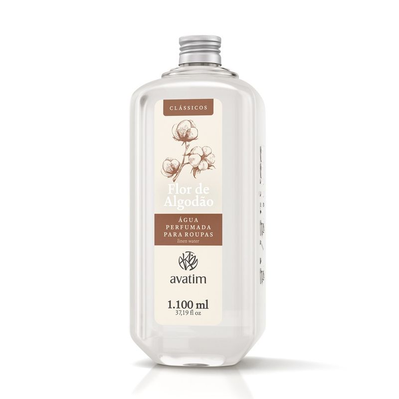 Água Perfumada para Roupas Flor de Algodão 1100ml
