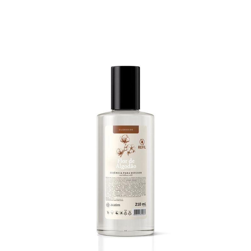 Essência para Difusor Flor de Algodão 210ml