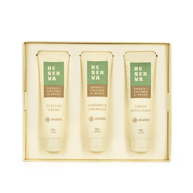 Kit Banho de Bem-Estar Cupuaçu & Castanha do Brasil